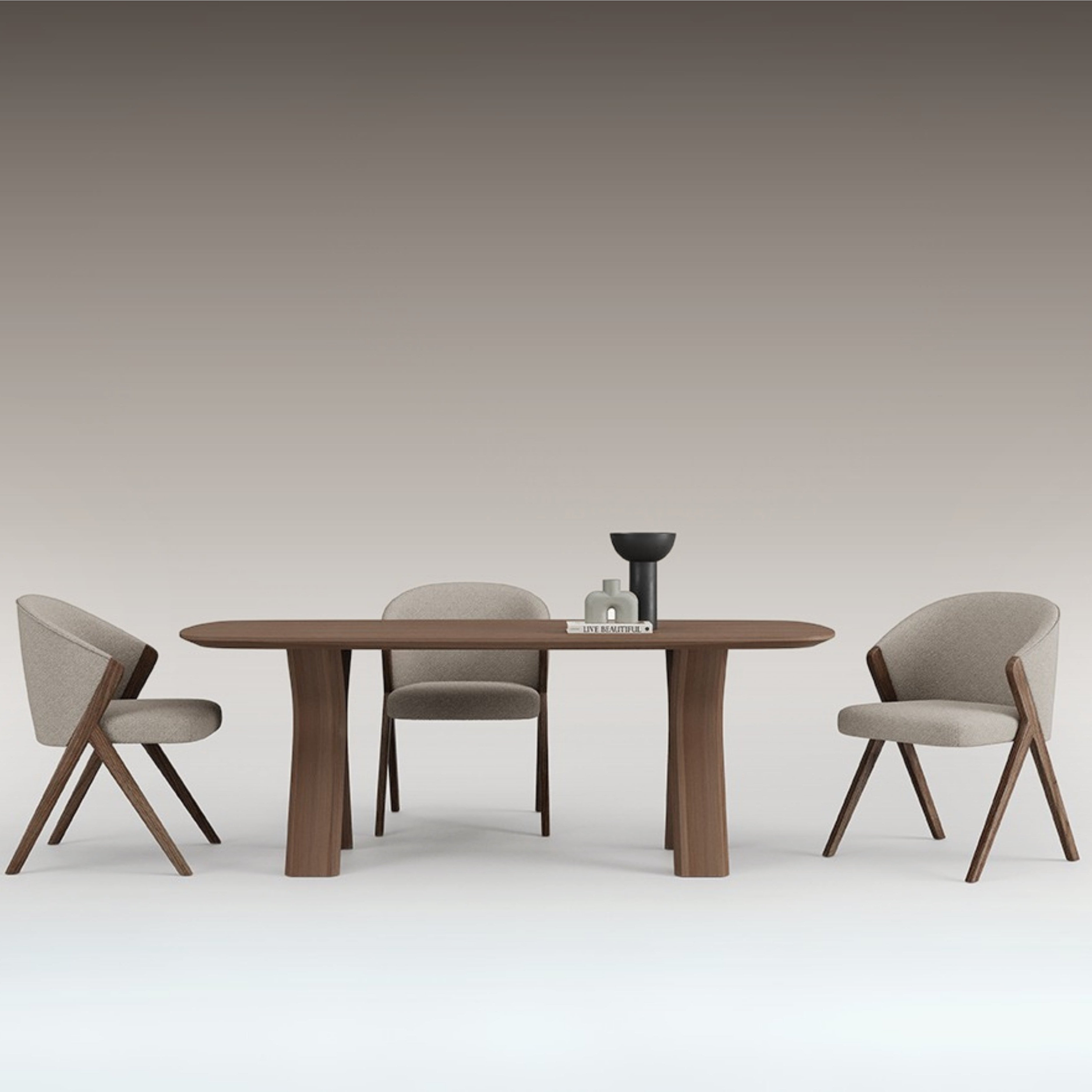 Koza Dining Table in Studio
