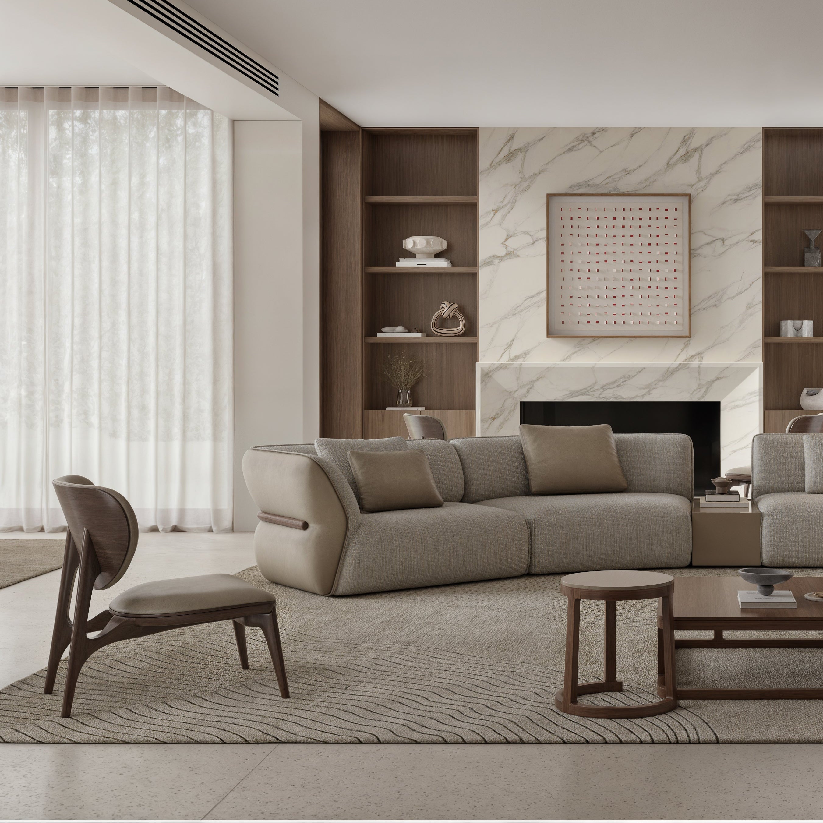 Lumaro Lounge Chair in Livingroom