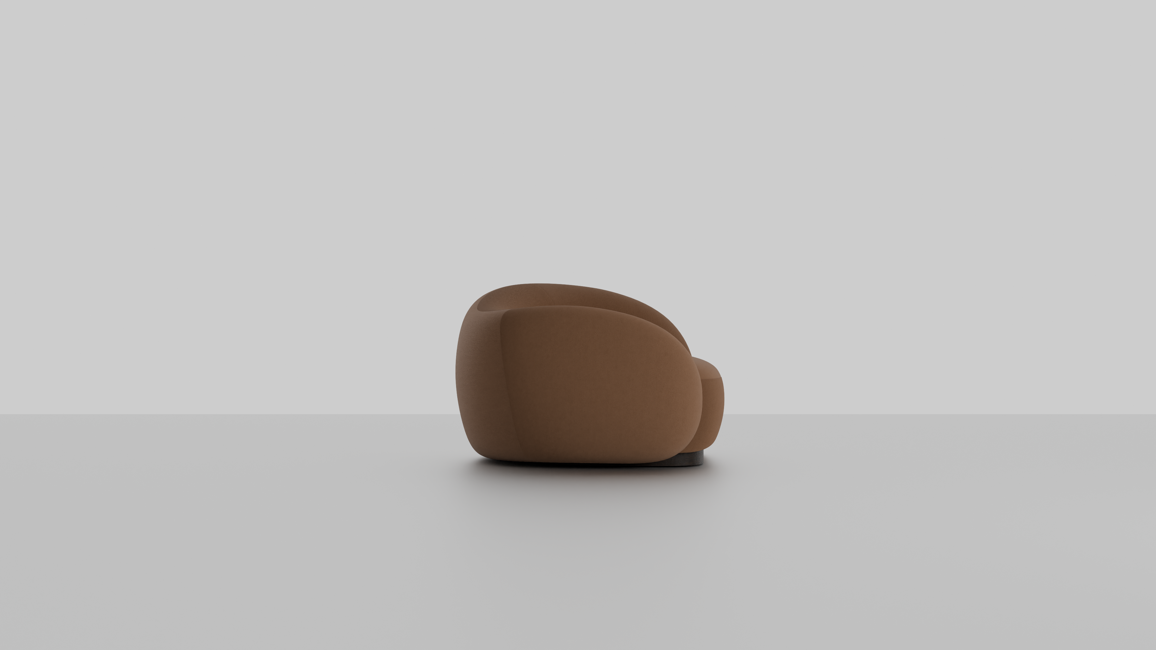 Orelle Armchair – Modern Curved Accent Chair