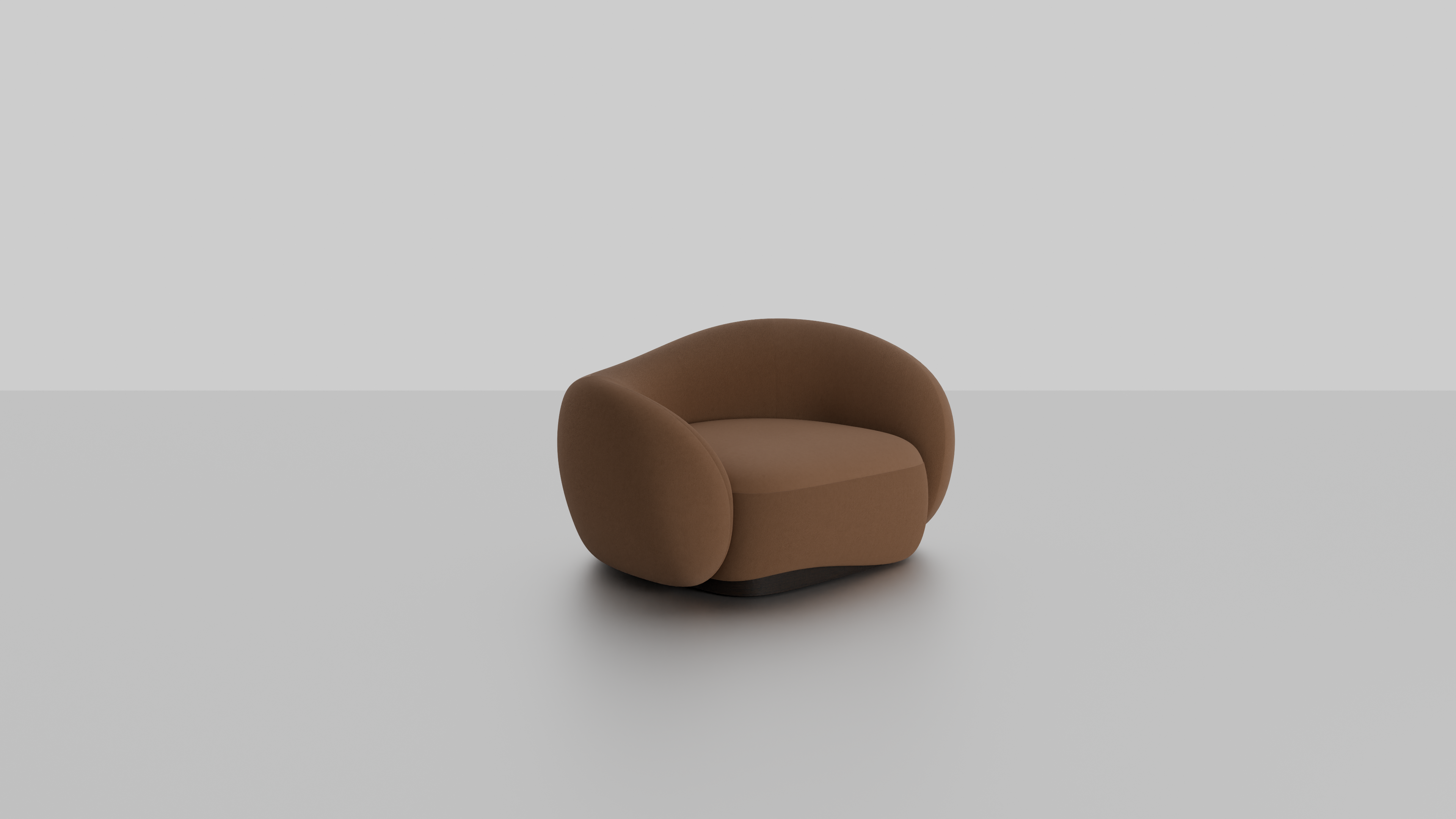 Orelle Armchair – Modern Curved Accent Chair
