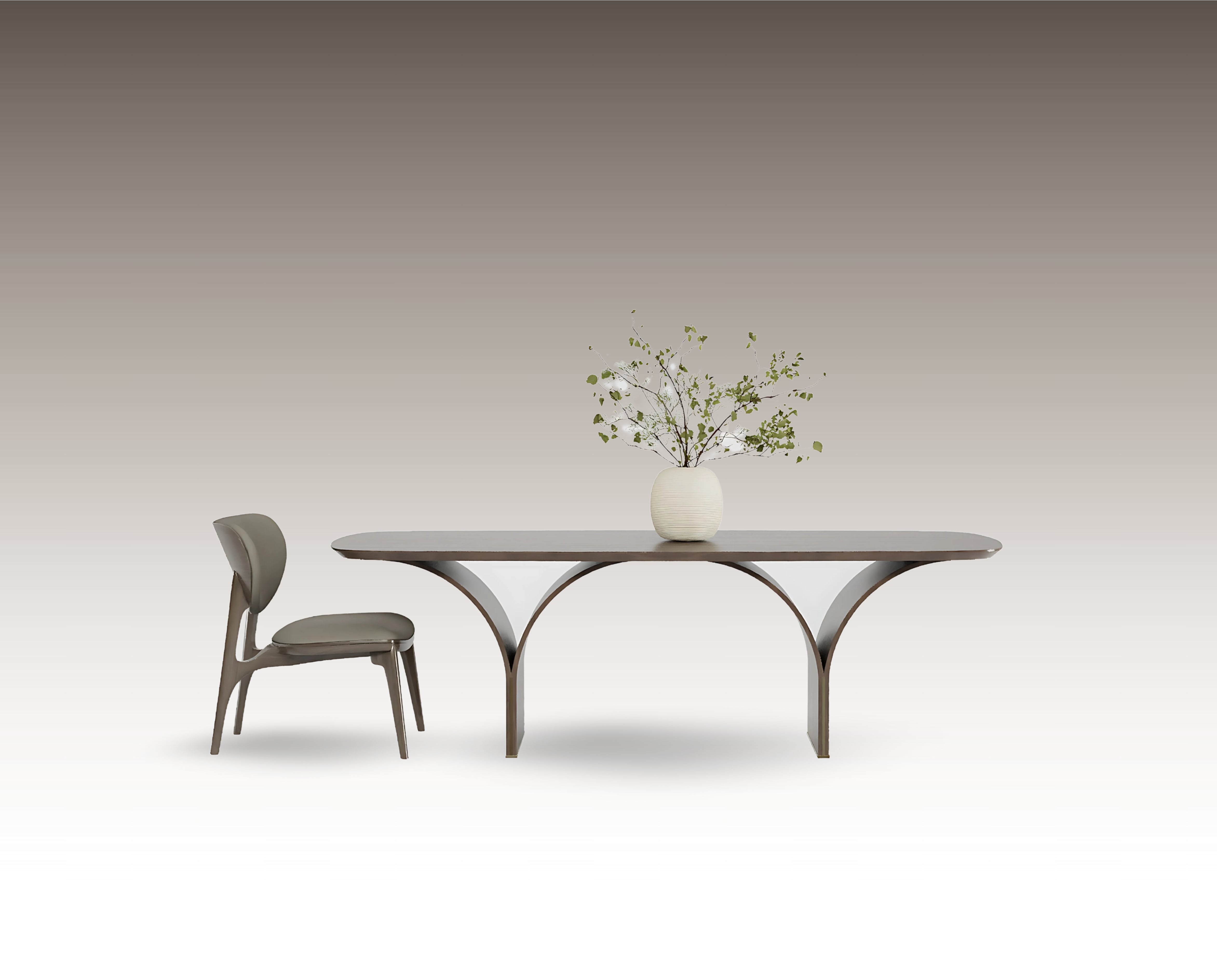 Moderno Wood Dining Table