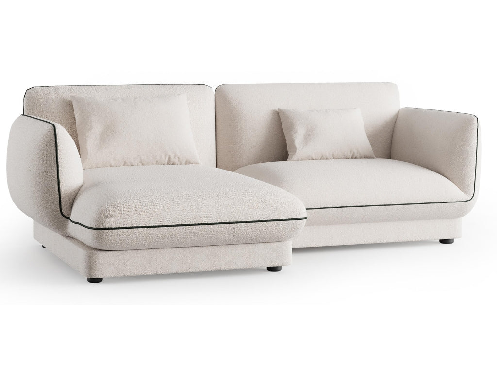 Back view of the Orbit Plus Modular Sofa, highlighting clean lines and seamless upholstery.