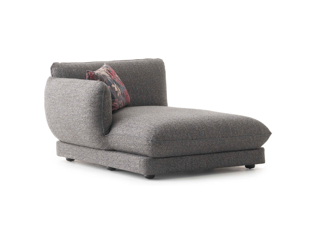 Orbit Plus Modular Sofa in a compact living room, demonstrating flexible seating options in smaller spaces.