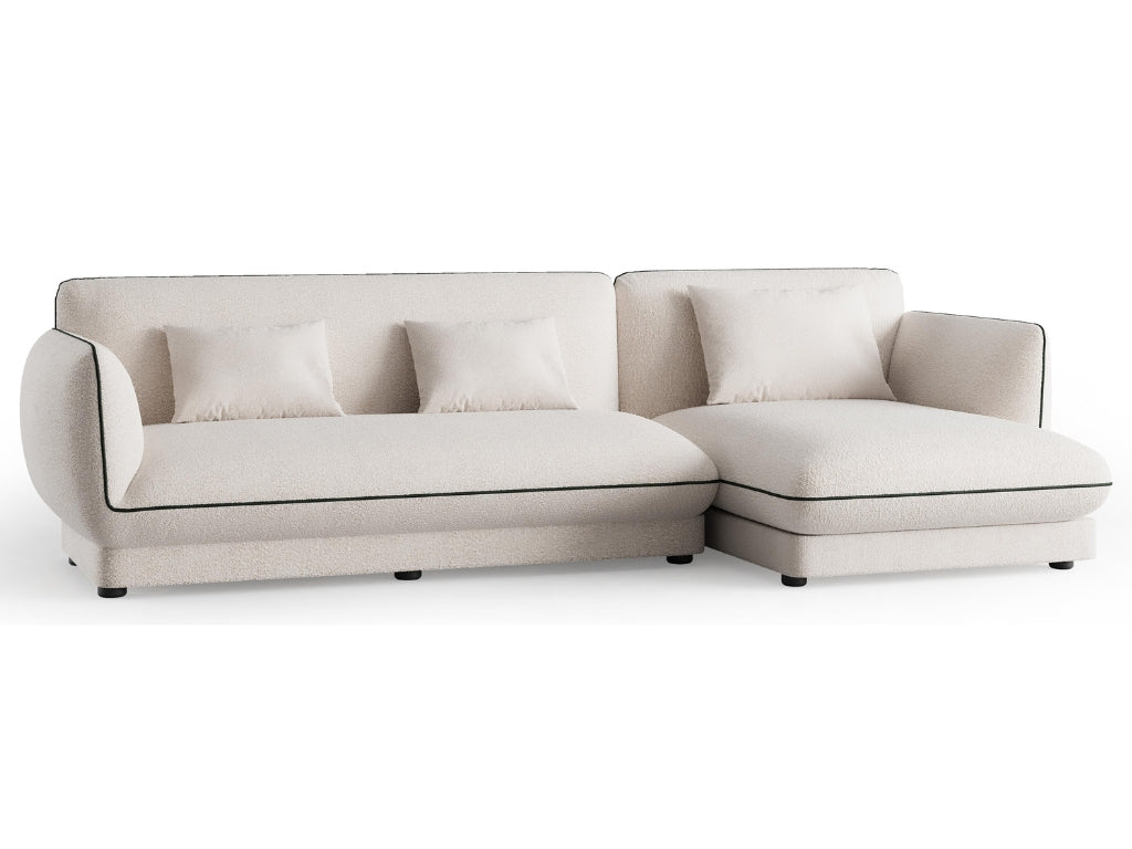 Orbit Plus Modular Sofa arranged in a cozy corner setup, perfect for compact or intimate spaces.