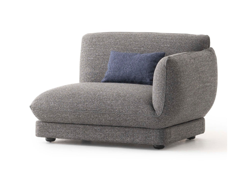 Elevated view of the Orbit Plus Modular Sofa, showing its modular sections and comfortable seating.