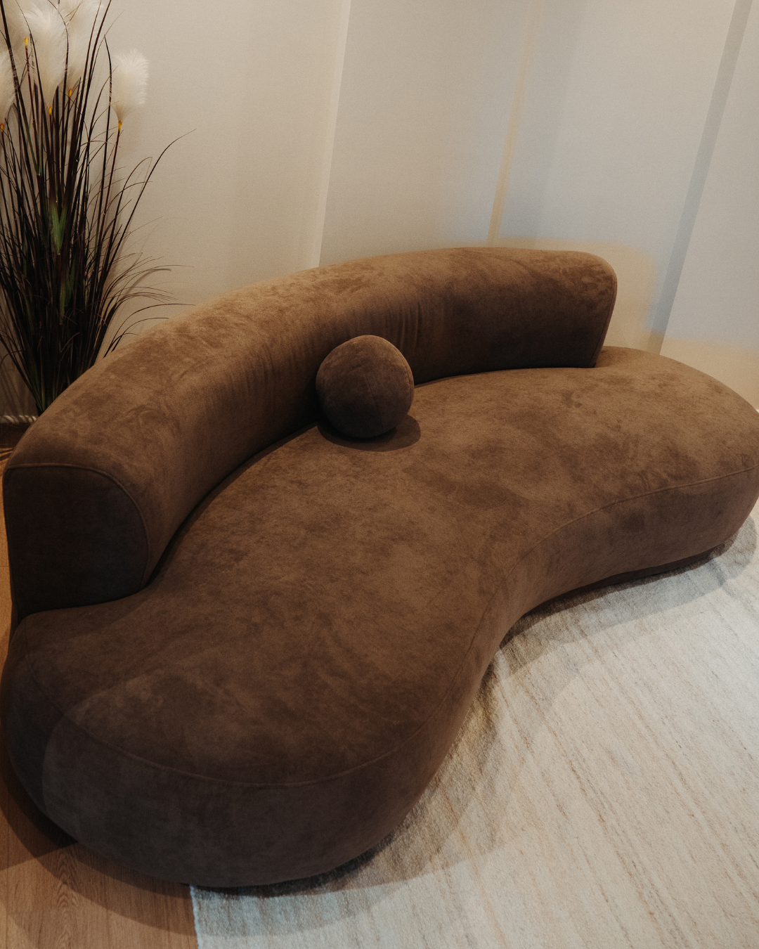 Teddy Sofa Custom Curved Modern