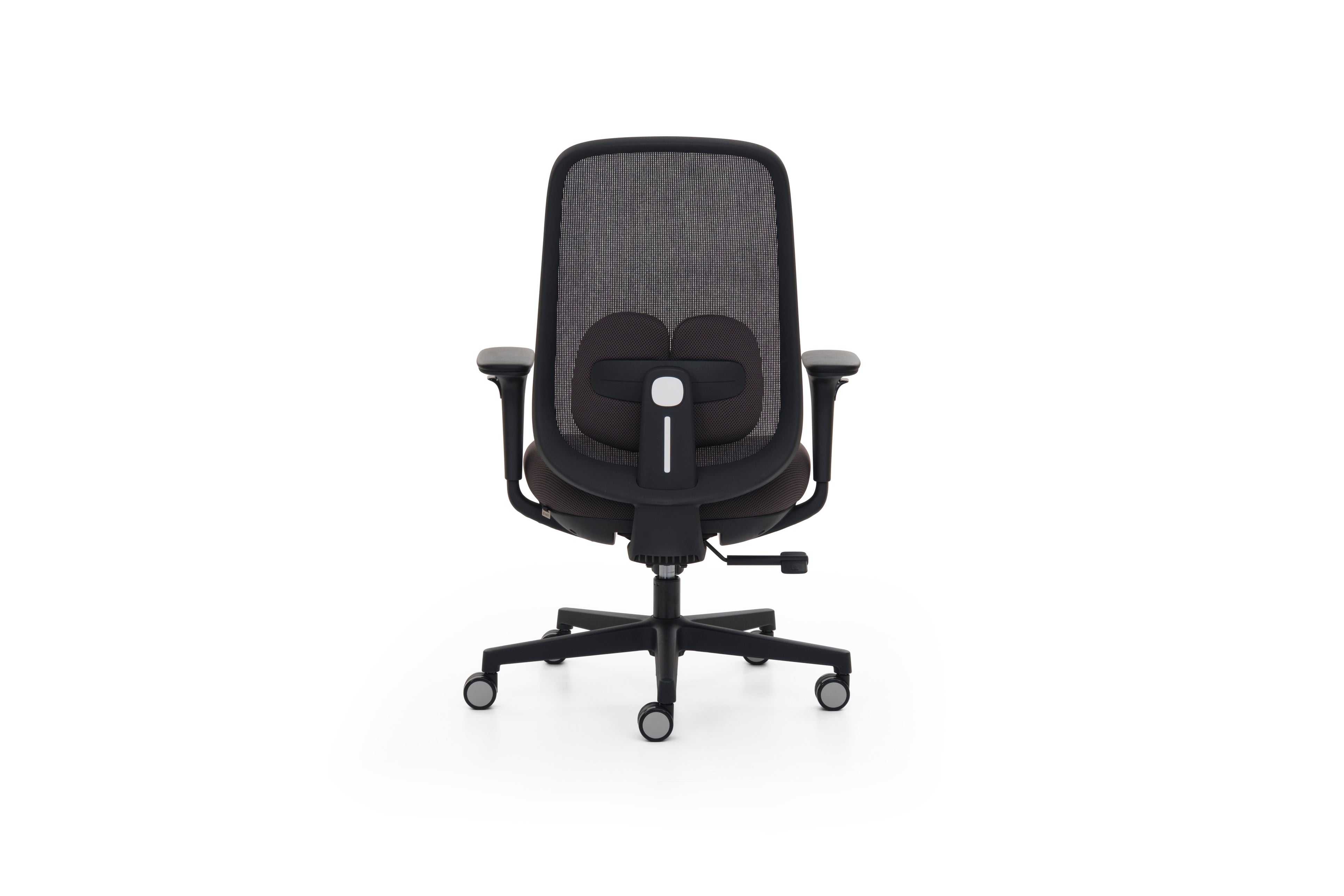 To-Work Executive Chair rear view with lumbar support