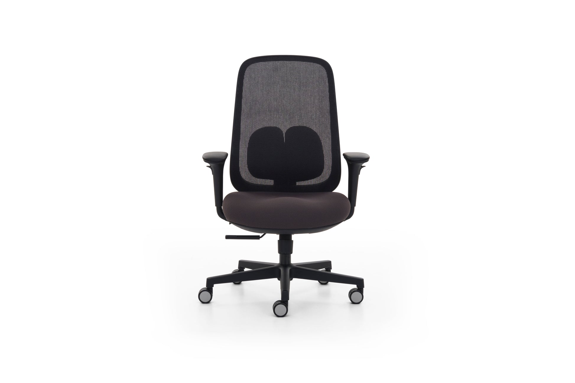 To-Work Executive Chair side angle with adjustable armrests
