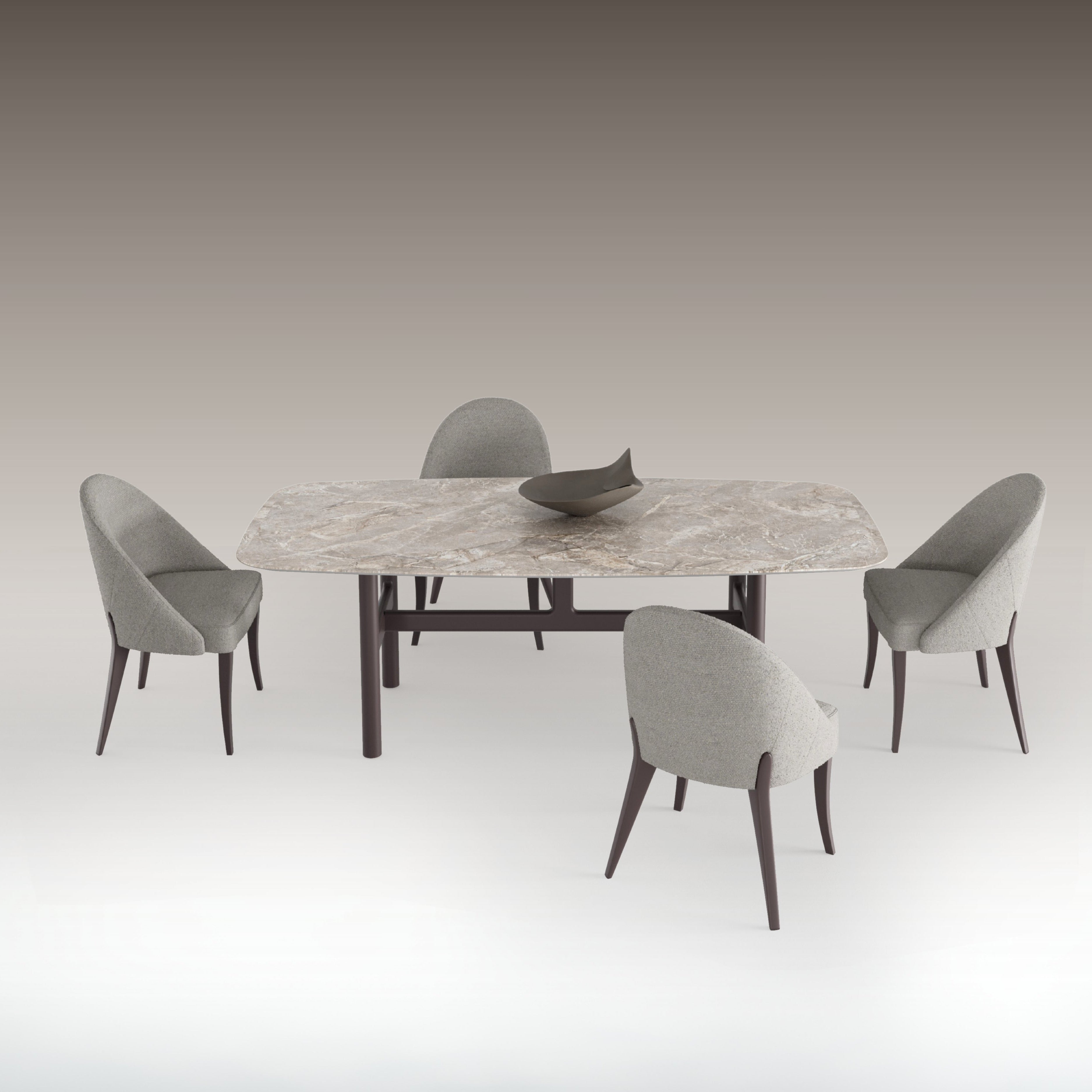 Terra Ceramic Dining Table - Studio