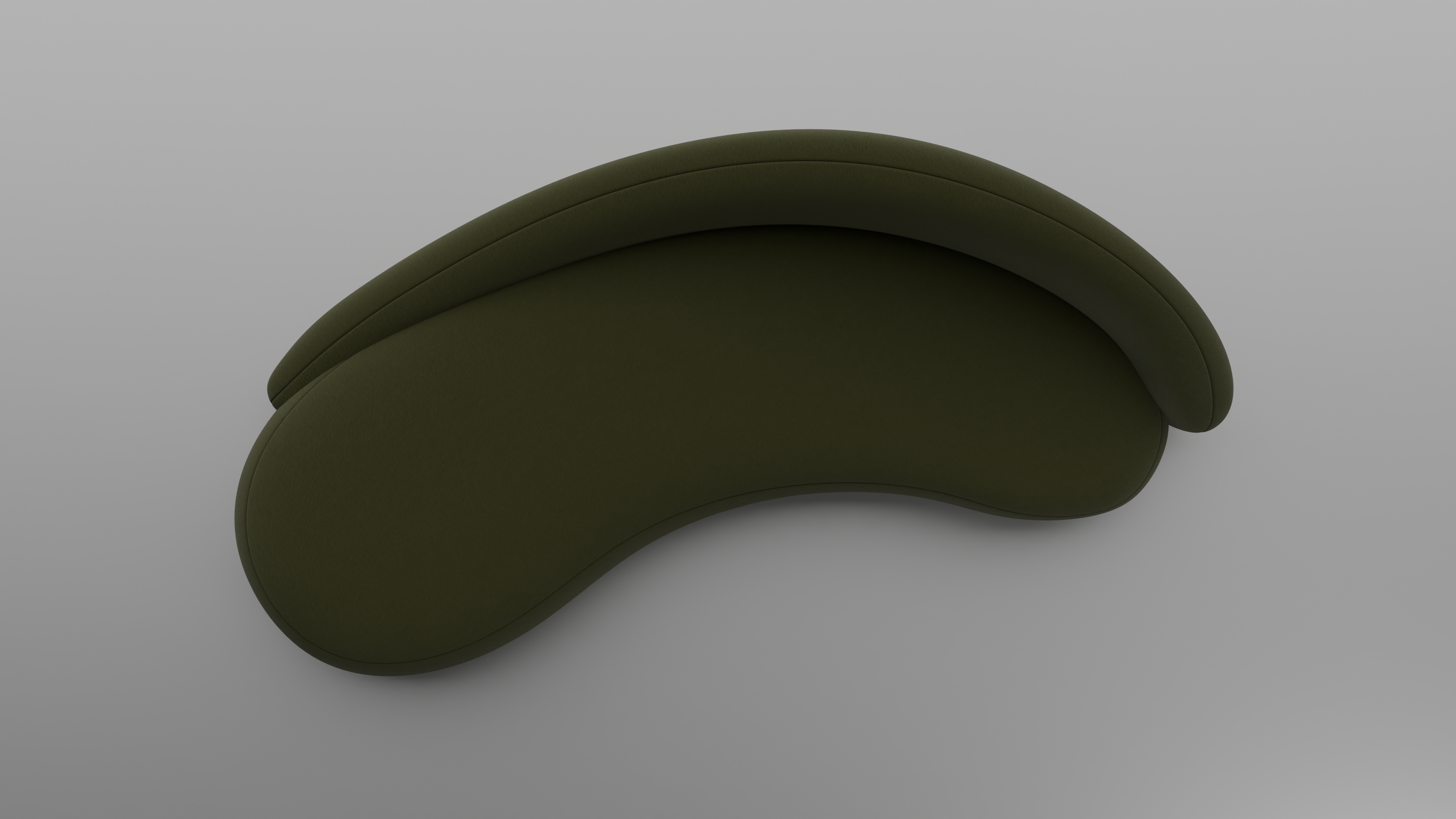 Papilio Curved Sofa, Modern Sofa with Elegant Design