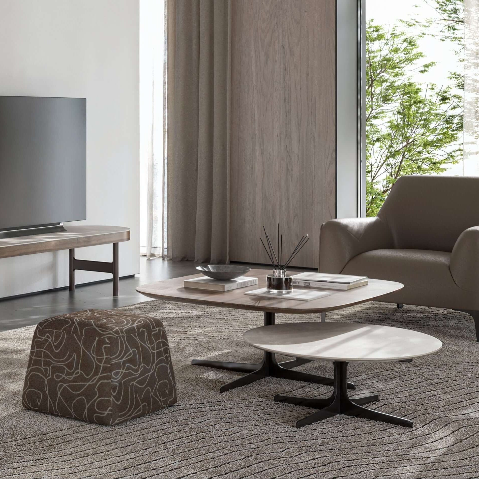 Trio Coffee Table Set – 3-Piece Modern Design