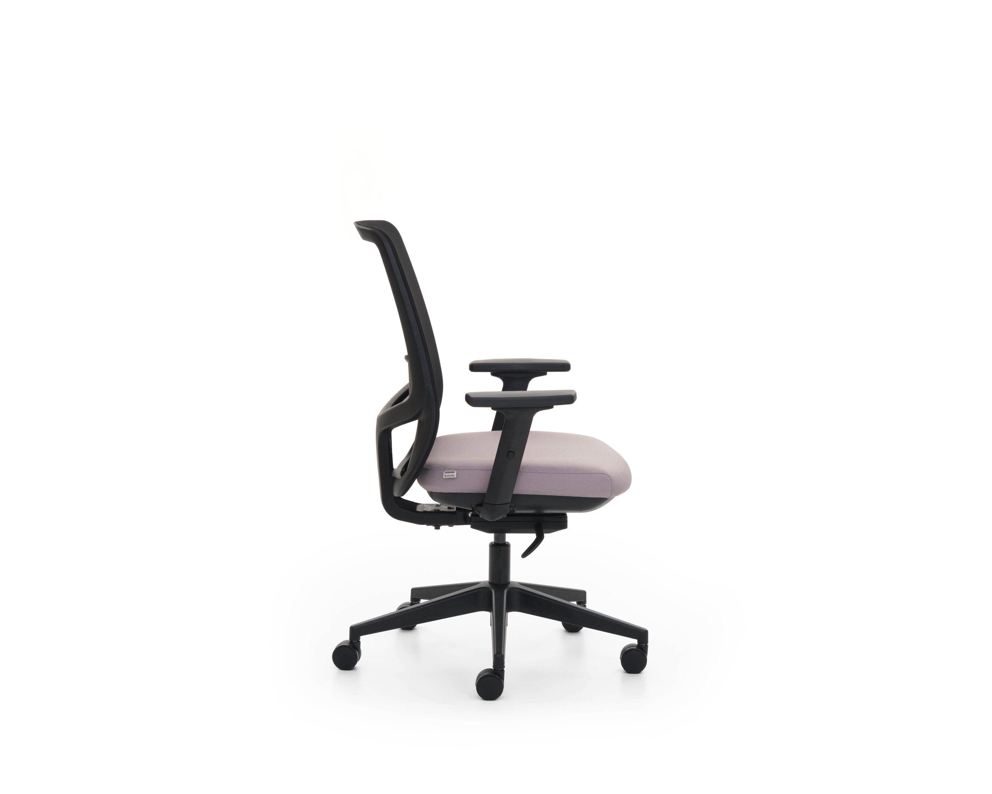 Side view of the Tami Office Chair showcasing its modern ergonomic design and breathable mesh back.