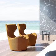 Capri Armchair featuring modern design, customizable comfort, and luxurious style for contemporary interiors. Available with fast shipping across the GTA and Canada.