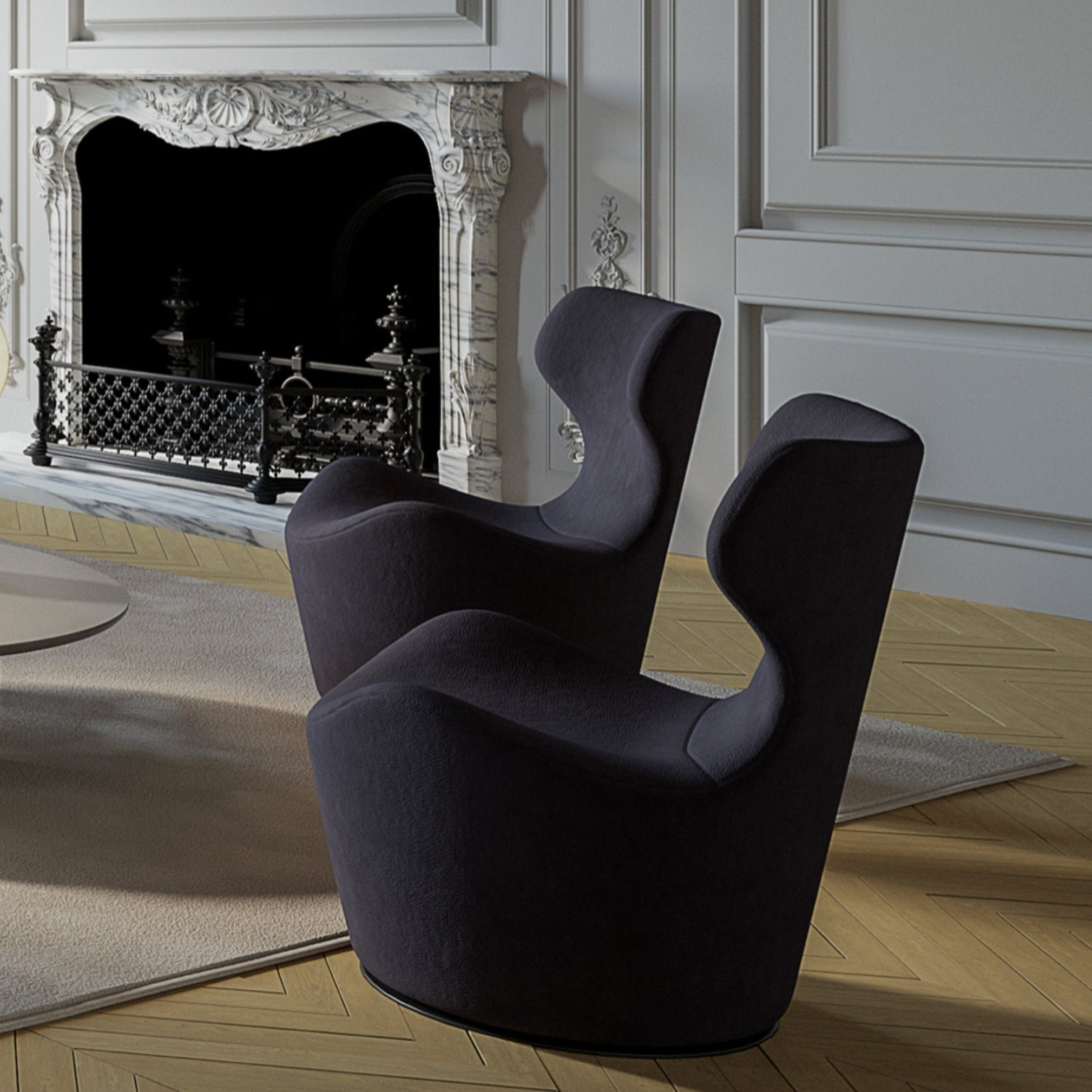Capri Armchair featuring modern design, customizable comfort, and luxurious style for contemporary interiors. Available with fast shipping across the GTA and Canada.