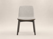 Cascade Dining Chair by Canapy Furniture featuring a sleek silhouette, gently curved backrest and contoured seat