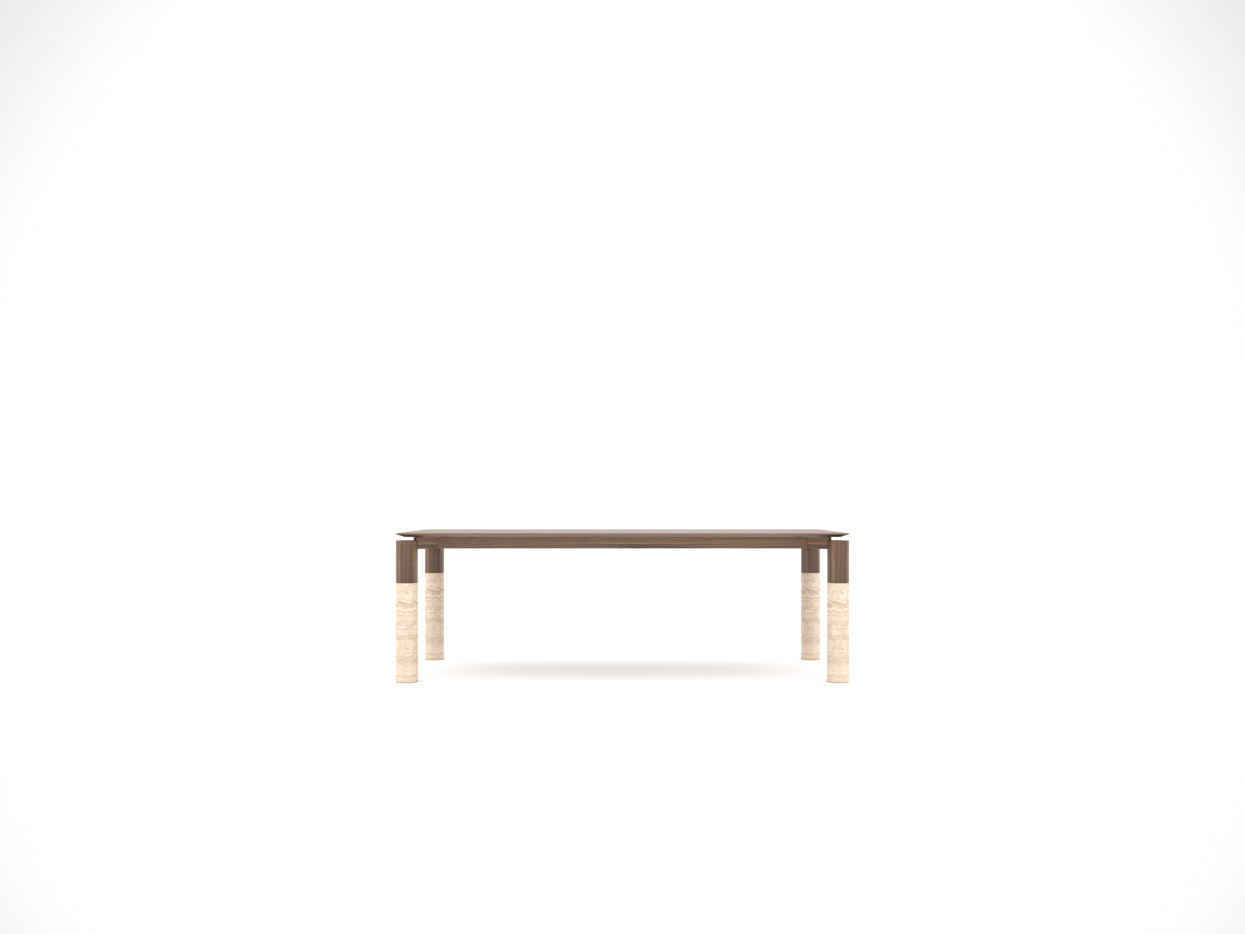 Cascade Dining Table with modern design and customizable options, ideal for elegant and contemporary dining rooms. Available with fast shipping across the GTA and Canada.