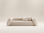 Cascade Sofa by Canapy Furniture featuring smooth sculptural lines, a gently curved back and modern luxury comfort