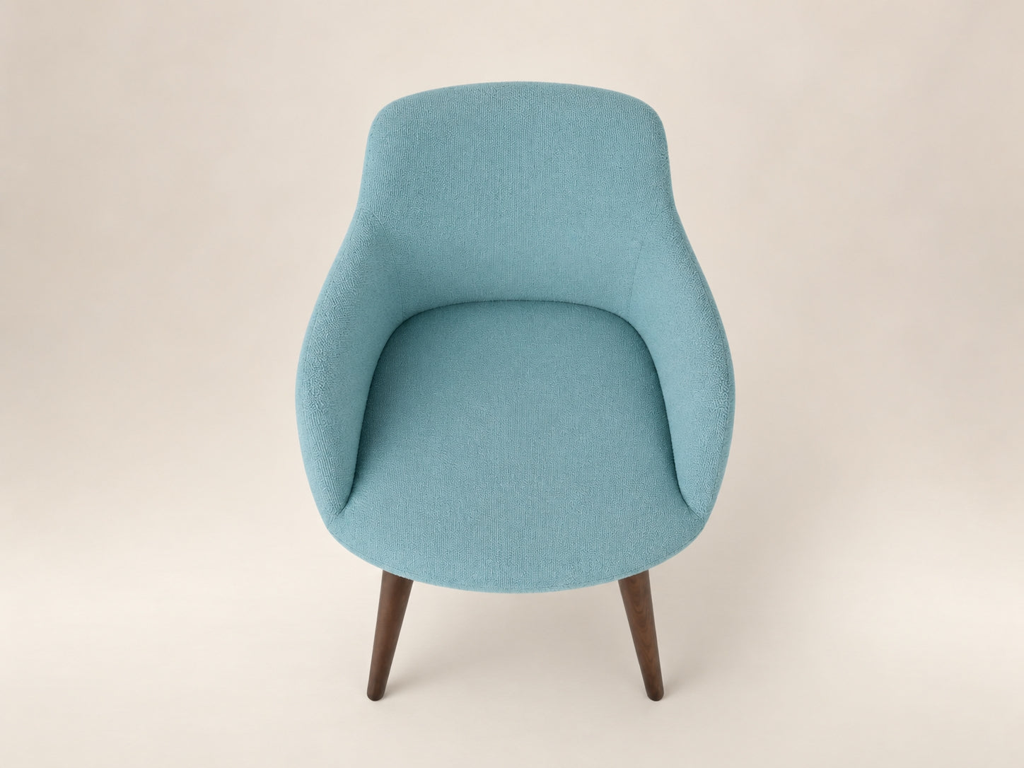Dervish designer wood chair by Canapy Furniture with a timeless profile and warm natural character
