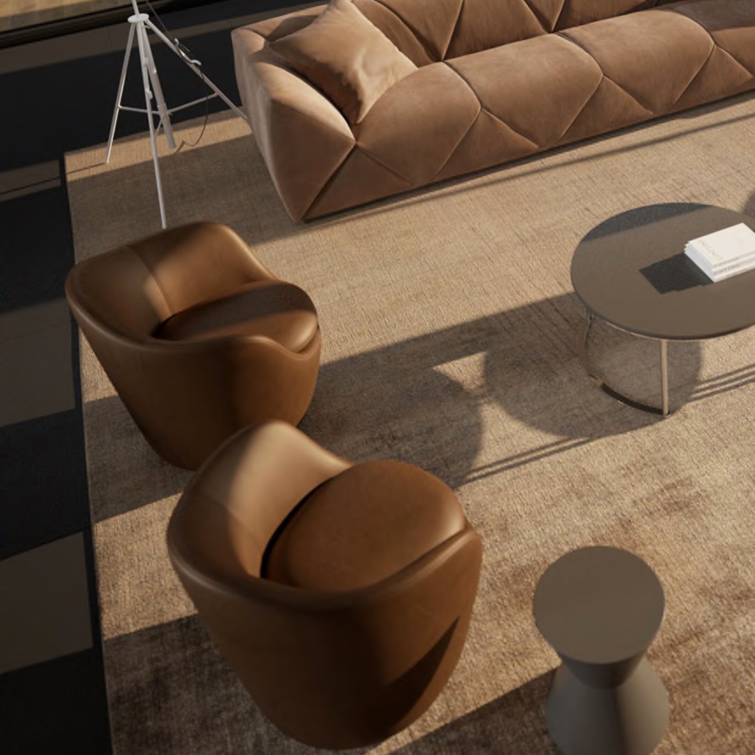 Eclipse Armchair featuring sleek, modern design and customizable comfort for contemporary interiors. Available with fast shipping across the GTA and Canada.