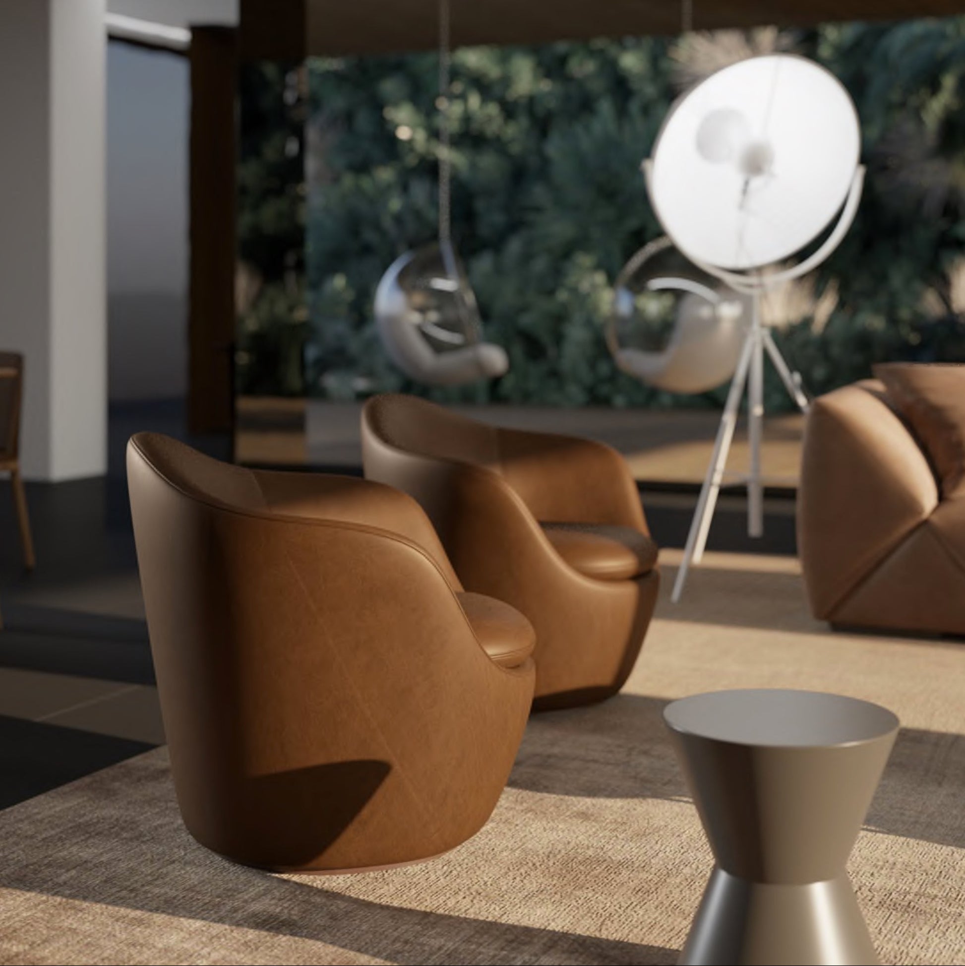 Eclipse Armchair featuring sleek, modern design and customizable comfort for contemporary interiors. Available with fast shipping across the GTA and Canada.