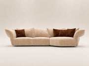 Elm Cozy L Shape Modular Sofa by Canapy Furniture featuring plush deep seating and a modern customizable lounge design