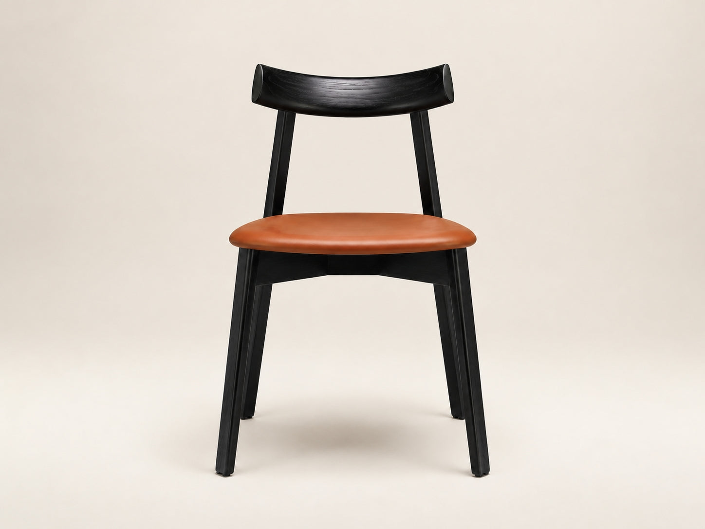 Florence Chair by Canapy Furniture featuring an upholstered seat, wood-finished legs and contemporary design