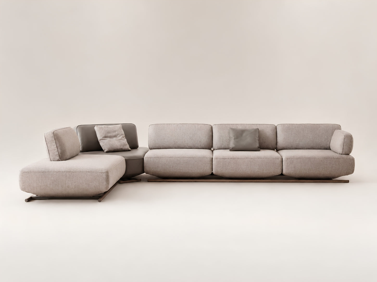 Livia Modular Collection by Canapy Furniture featuring adjustable backrests, sculptural lines and modern modular comfort