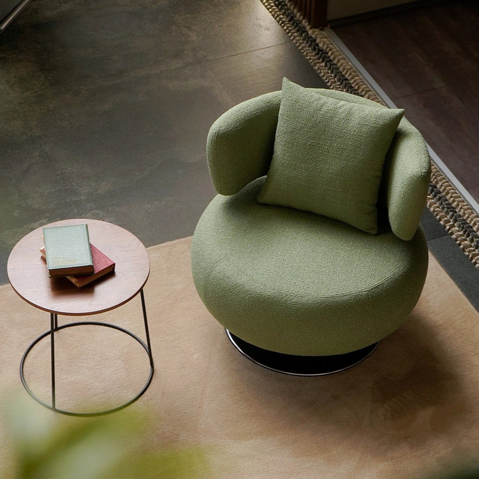 Norm Armchair with minimalist design and customizable comfort, perfect for modern interiors. Available with fast shipping across the GTA and Canada.