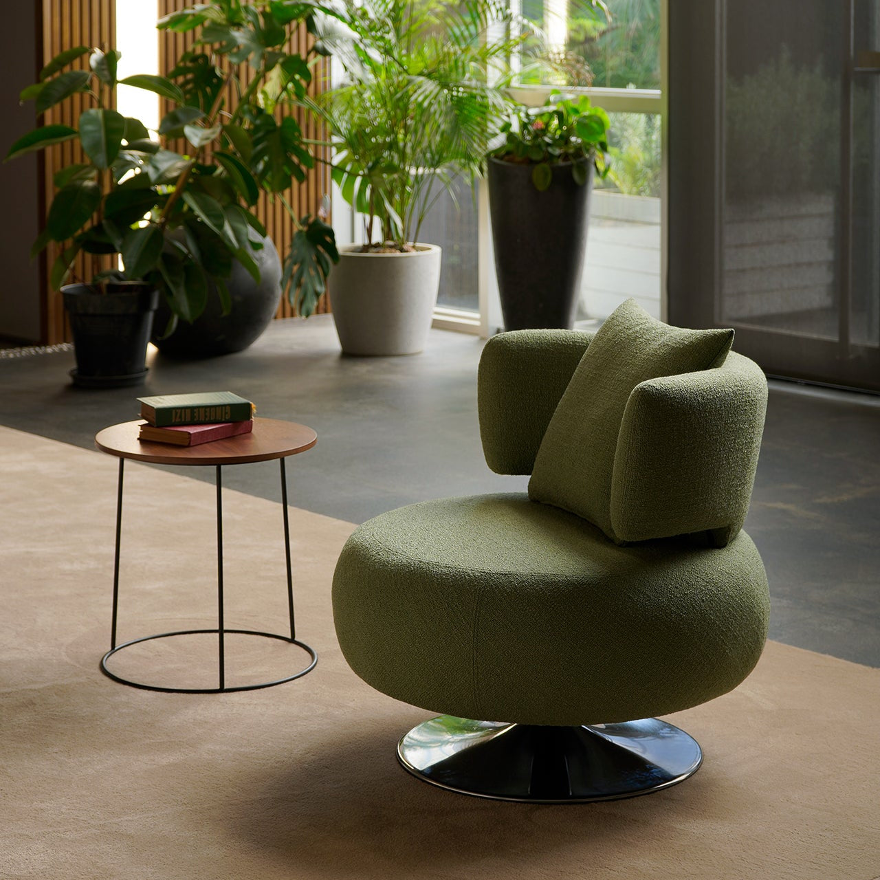 Norm Armchair with minimalist design and customizable comfort, perfect for modern interiors. Available with fast shipping across the GTA and Canada.