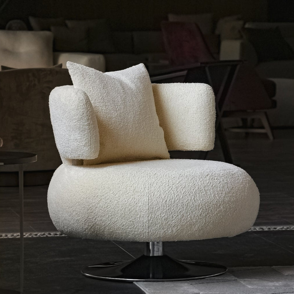 Norm Armchair with minimalist design and customizable comfort, perfect for modern interiors. Available with fast shipping across the GTA and Canada.