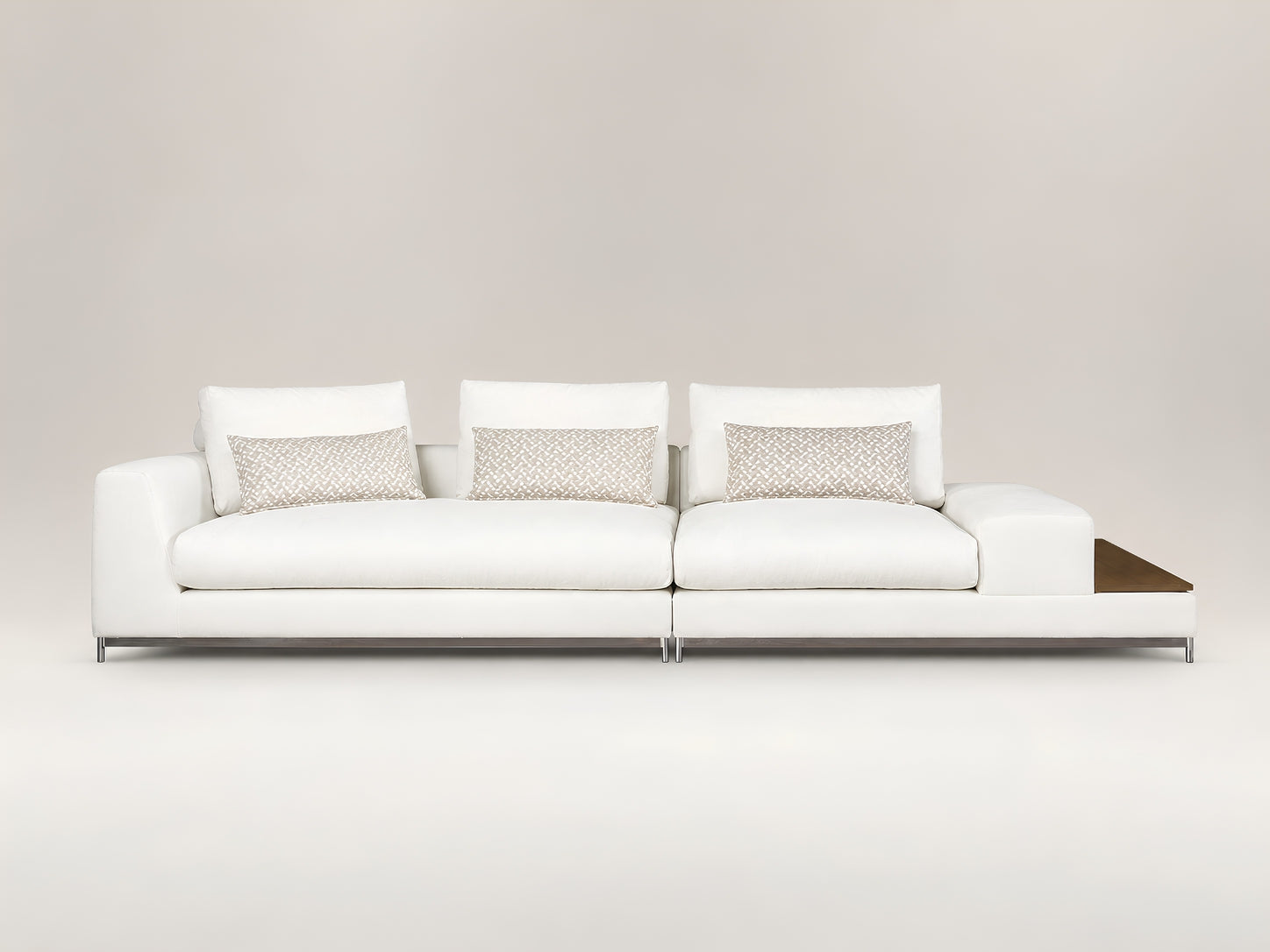 Nova Sofa by Canapy Furniture, a modern fully customizable sofa with luxurious goose down comfort