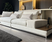 Nova Modular Sofa featuring contemporary design, customizable configurations, and luxurious comfort, ideal for modern living spaces. Available with fast shipping across the GTA and Canada.
