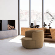 Orren Armchair with modern design, customizable comfort, and sleek elegance for contemporary interiors. Available with fast shipping across the GTA and Canada.