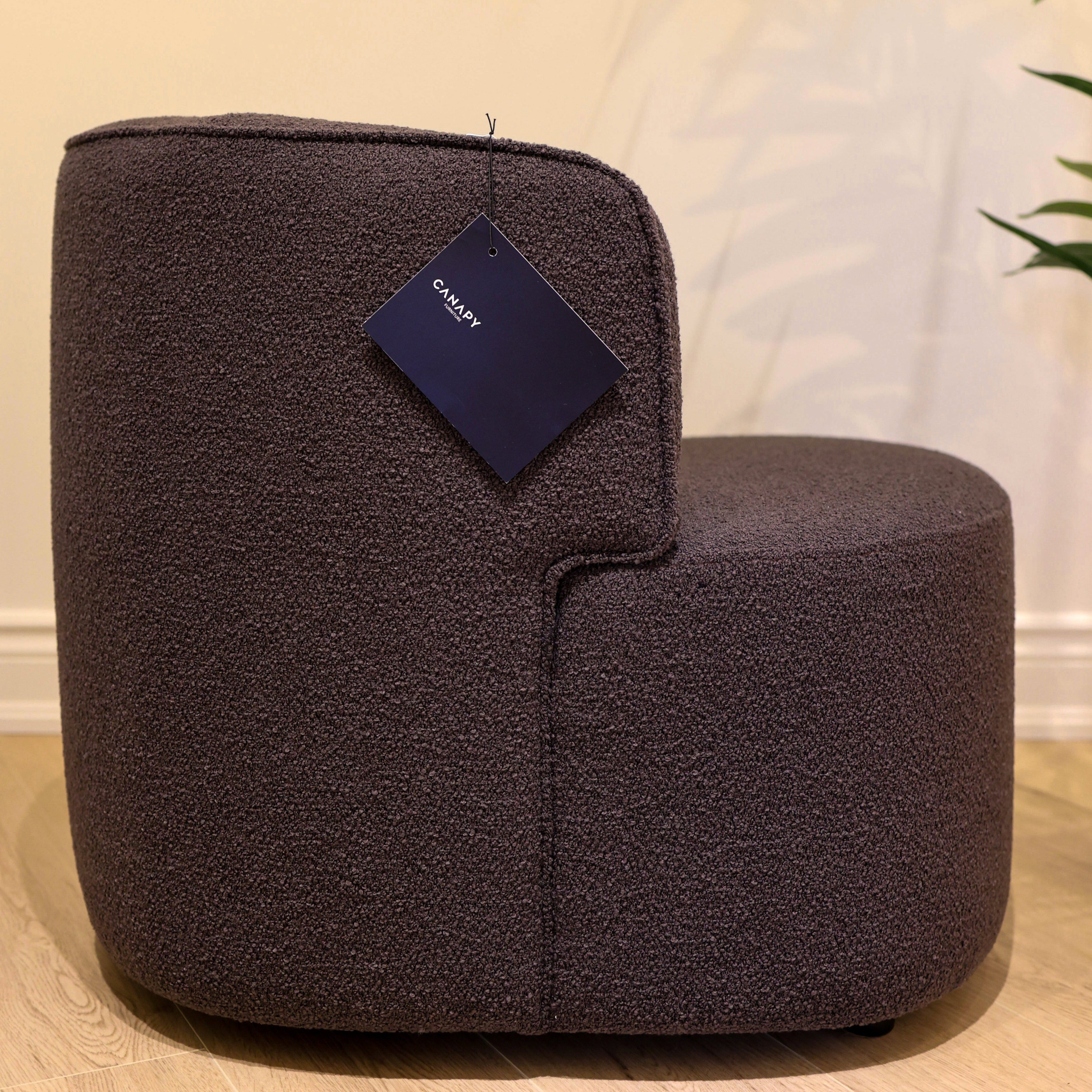 Orren Armchair with modern design, customizable comfort, and sleek elegance for contemporary interiors. Available with fast shipping across the GTA and Canada.