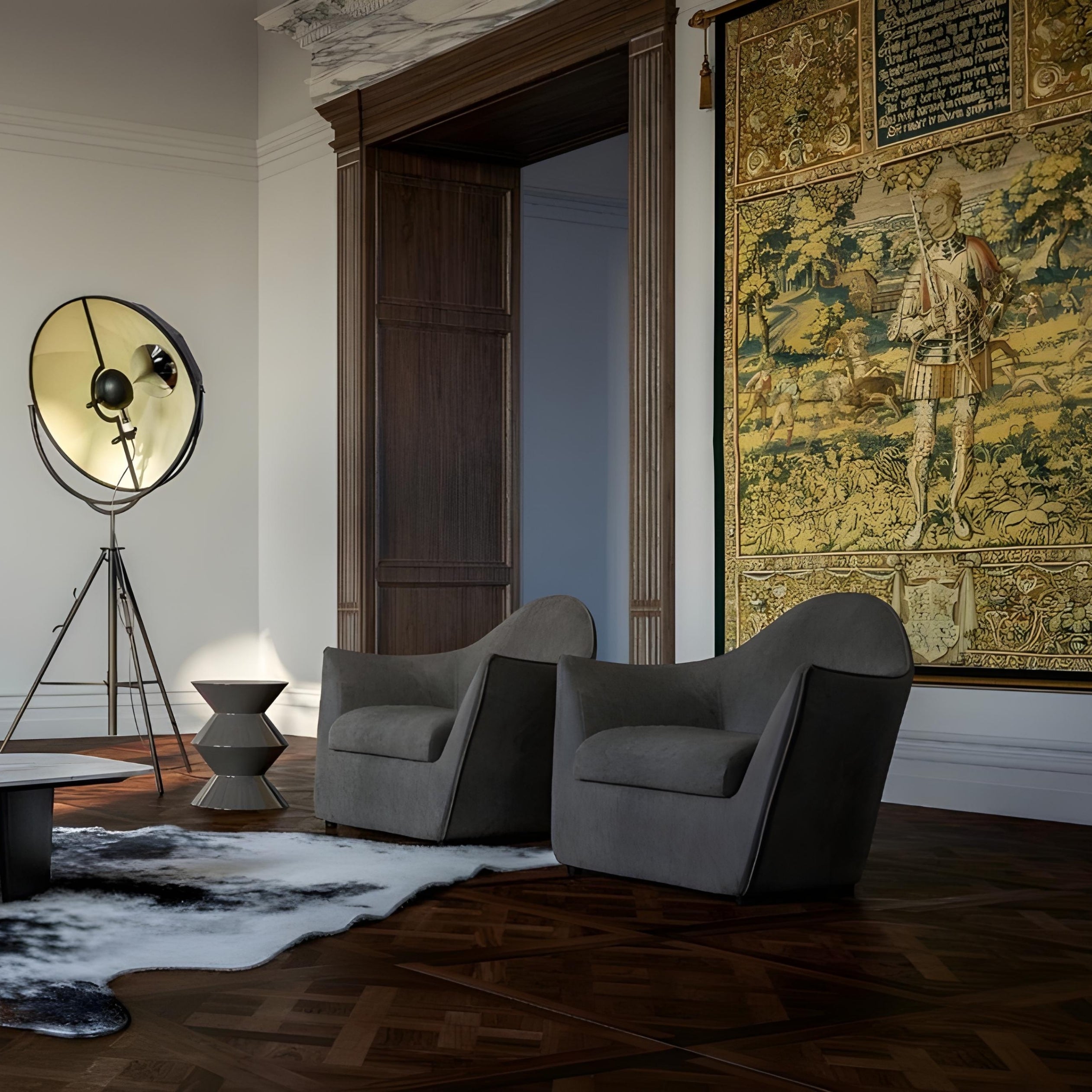 Serene Armchair featuring modern design, customizable comfort, and luxurious upholstery, perfect for contemporary interiors. Available with fast shipping across the GTA and Canada.