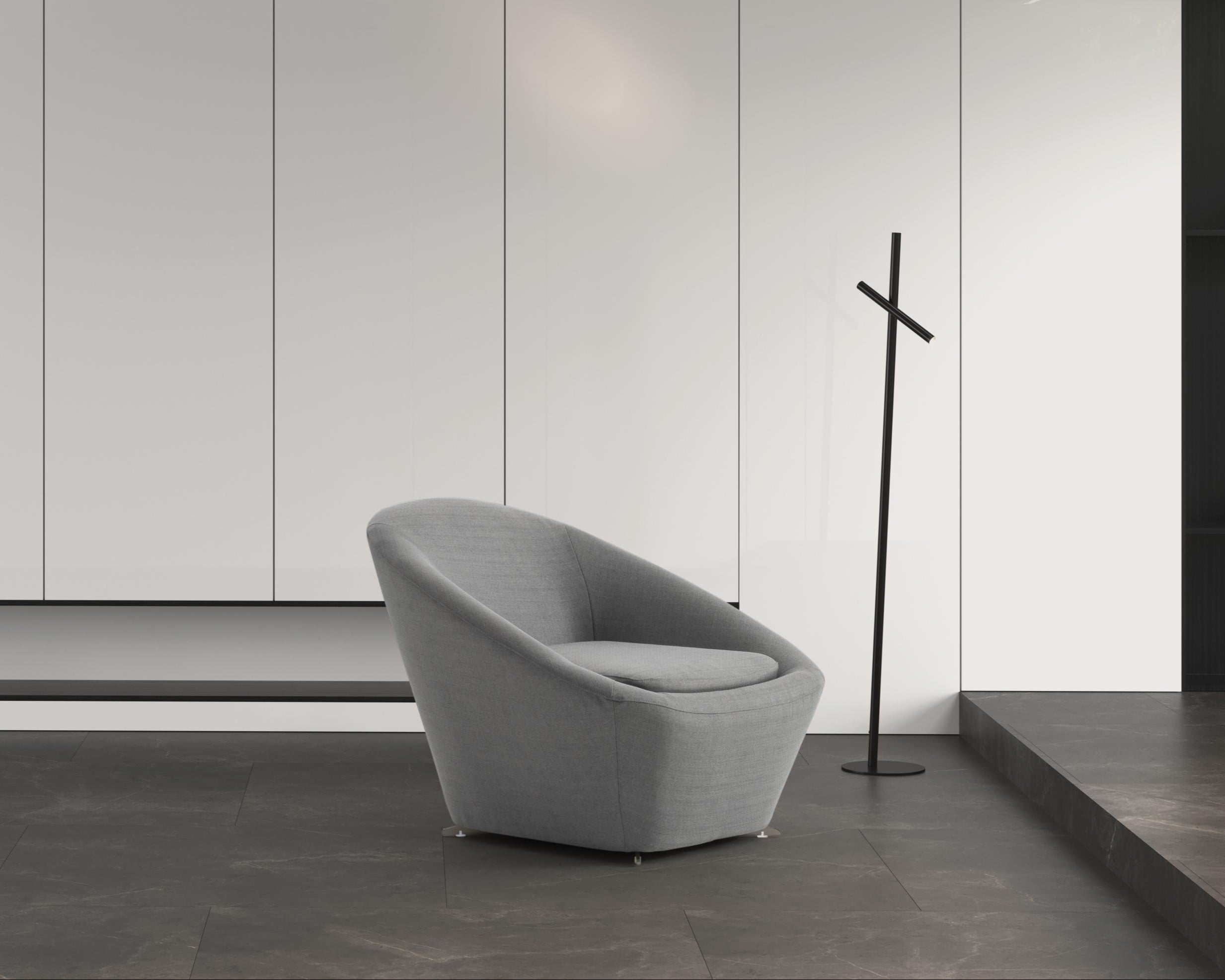 Tao Armchair with minimalist design and customizable comfort, perfect for contemporary interiors. Available with fast shipping across the GTA and Canada.