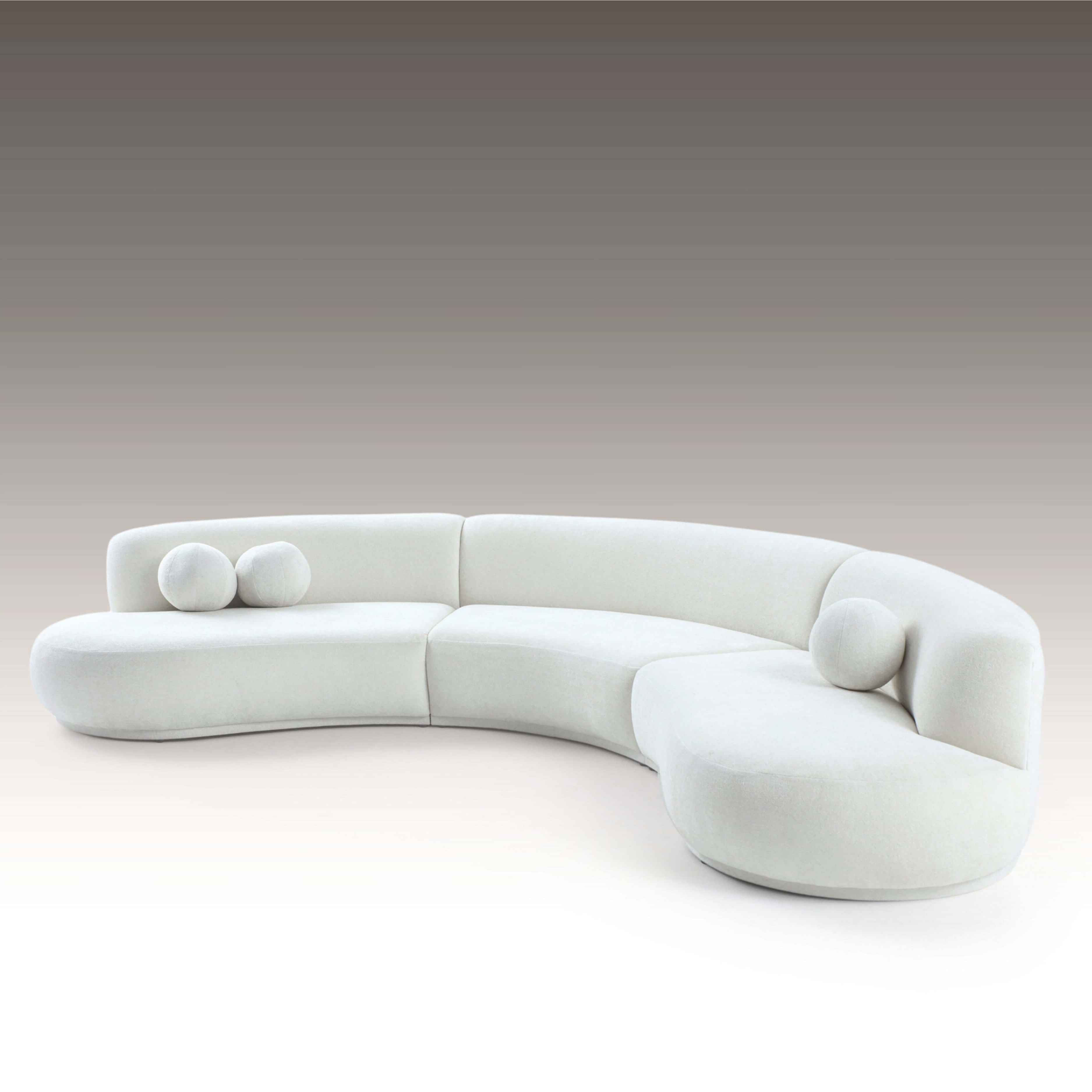 Teddy Modular Sofa - Curved Contemporary Design