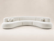 Teddy Modular Sofa by Canapy Furniture featuring cloud-like curves, plush textured fabric and a fully modular design