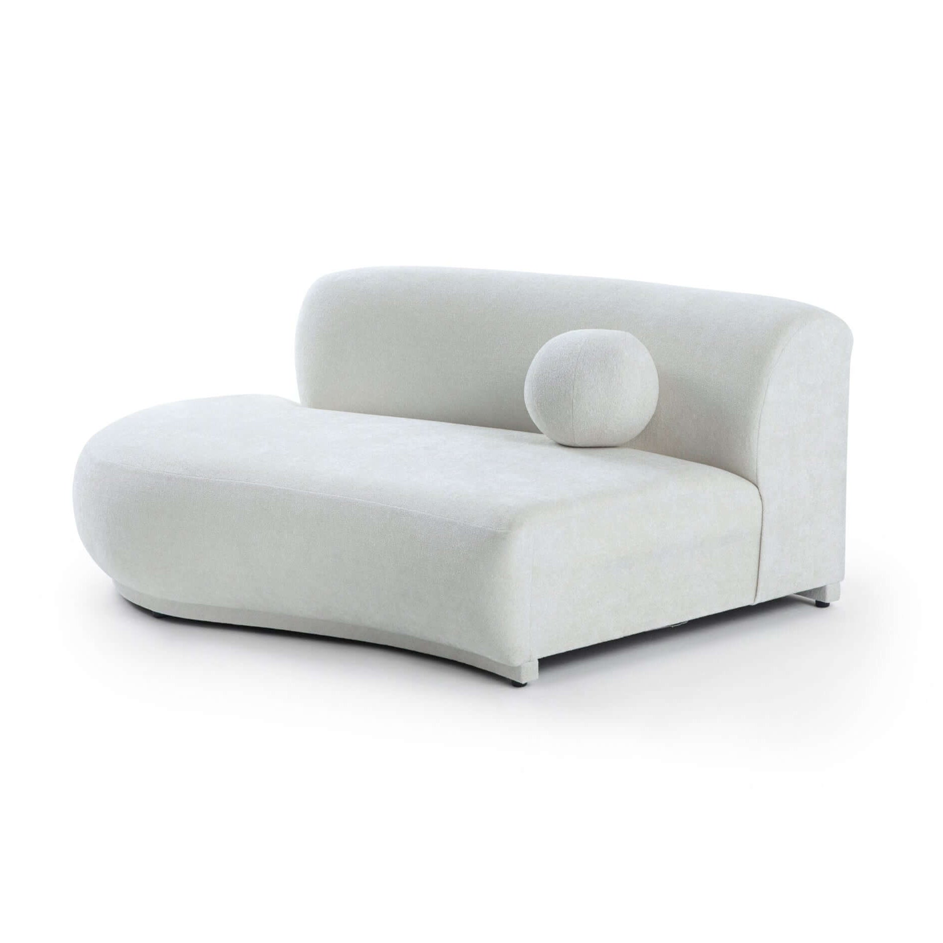 Teddy Modular Sofa with plush comfort and fully customizable seating options for a cozy living space.