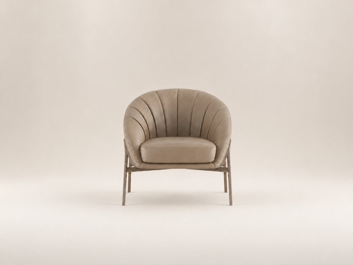 Vento Armchair by Canapy Furniture featuring flowing lines, a rounded silhouette and sculptural modern comfort