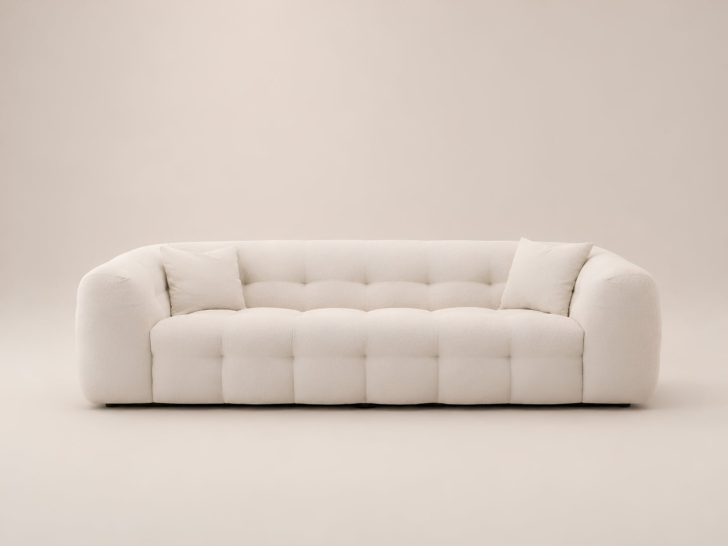 Viva Sofa by Canapy Furniture featuring classic tufted cushions, structured arms and a modern low-profile silhouette