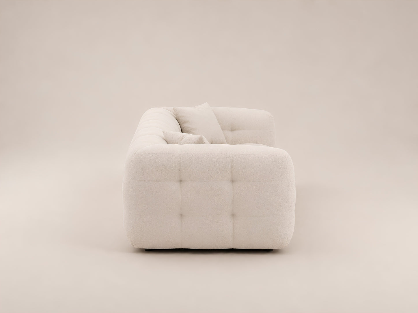 Viva Sofa by Canapy Furniture with tufted upholstery, deep comfort and a bold modern customizable design