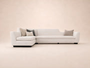 Vogue Modular Sofa by Canapy Furniture with clean modern lines, softly curved arms and a refined L-shaped design